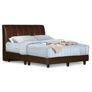 Tania Faux Leather Divan Bed Frame