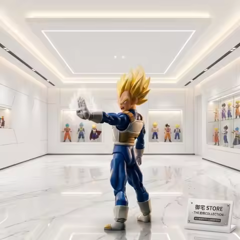 【In Stock】Bandai SHF 3.0 Dragon Ball Z Dangerous Pride Vegeta Action Figur