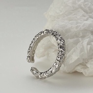AMBUSH Pleated Ring With Open Twist Texture For Men And Women Niche Couples Personality Sexy Fashion