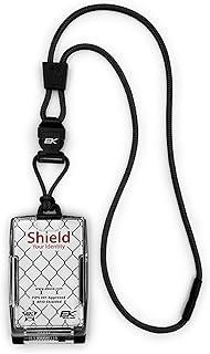 EK USA FIPS 201 One Hander ID Card Holder with Lanyard Black