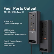 【AP สายเคเบิล】 Suitable for xiaomi Baseus Car Inverter Power Adapter Inverter USB Type C Auto Conver