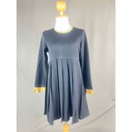 5A212 Work Dress Black Clothes size 36 Second Hand