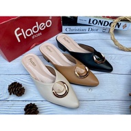 Hills 3cm women's flad*o button sandals
