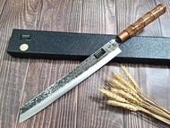 DAO BẾP PHÚC SEN -       DAO BẾP SASHIMI MẶT HOA VĂN MÃ F1 N4 TCS