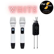 SOUNDVISION ไมค์ลอยคู่ DW-2Go คลื่นใหม่ กสทช. ย่าน UHF เสียงดี มี 5 สี พกพาสะดวก พร้อมเอฟเฟกต์ร้อง-พ