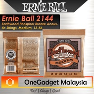 Ernie Ball 2144 Earthwood Medium Phosphor Bronze Acoustic Guitar String (13-56)
