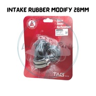 INTAKE RACING 28MM INTAKE RUBBER 28MM INTAKE UFO 28MM TS125 NSR PWK KR150 UMA MOTOR SRL 110 SRL 115 