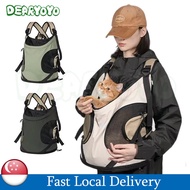 【SG】Cat Bag Cat Carrier Front Carry Pet Carrier Backpack Breathable Cat Dog Carrier 8kg