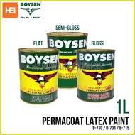 ▤ ➡ ✢ BOYSEN Latex Paint 1L  (Flat White / Semi-Gloss White / Gloss White)