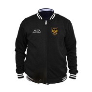 (EMBROADCAST AND SCREEN PRINTING) LATEST LOGO NATIONAL TEAM FOOTBALL JACKET/ FOOTBALL JACKET VARSITY