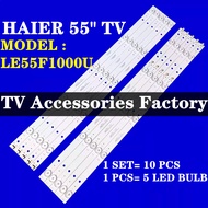 HAIER LE55F1000U 55 INCH LED TV BACKLIGHT ( LAMPU TV ) 55F1000 55F1000U LE55F1000