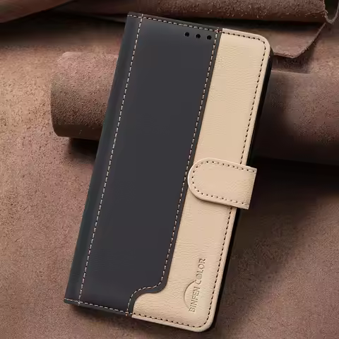 Luxury Leather Case For VIVO Y03 Y27 Y35 Y38 Y200i Y78 Y36 Y22S Y33S Y21S Y17 Y20 Y12 Flip Wallet Bo