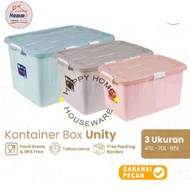 HOMMY Container Box Unity + Wheels | 95L Multipurpose Storage Box