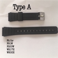 Casio F91W/F200W/W217/W800H straps replacement