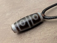 四顆 4 眼天珠吊墜項鍊天然正品復古瑪瑙西藏護身符