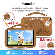 [New] Hancdon A11 Dual SIM Card 4G Anti-Radiation Tablet for Children 16GB+1024GB Tablet LTE Tablet 