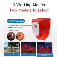 Siren Alarm Penghalau Monyet di Kebun Solar Alarm Dog Barking Sound for Orchard and Home Security