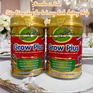 [Combo of 2 cans] GrowPlus red milk powder 1+ 900g - Weight Gain, Height Increase for children over 