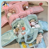 Large capacity travel makeup and toiletries bag, waterproof makeup bag