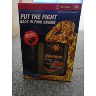 CALTEX -Havoline SuperMatic 4T 10W40 SN Semi-Synthetic Scooter Engine Oil (1Liter) + Free Mask (50pc