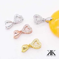 Korean Gold Plating, Pendant Clips, Cangkuk Loket, Hook Loket, Pendant Clip, Hook Pendant (3/7)