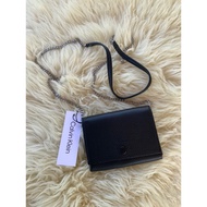 CALVIN KLEIN sling wallet Black