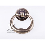 Ring Handle Set Size 45.5*55 Mm. Dark Antique Coffee Color (KK1849)