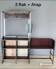 booth Portable/gerobak lipat /booth container/meja  jualan