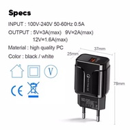 QC 3.0 Fast Charging Wall Charger 18watt 18W Charger Head