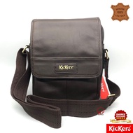 New Arrivals Kickers Premium Leather Sling Bag ( KIC-S 87334 )