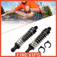 [Finevips] 2x RC Shock Absorber DIY Modified Parts Shock Dampers Spare Parts 1/16 Scale for 16101 16201 16103 Model RC Hobby Car