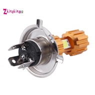 H4 18W 2000LM Motorcycle LED Headlight Bulb 3 COB Hi/Lo Super Bright Lamp Light