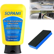 Sopami Oil Film Emulsion Glass Cleaner Automotive Glass Oil Remover Sopami Car Coating Spray Quick E
