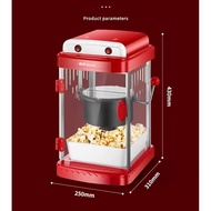 NEW Popcorn Machine-retro popcorn maker with measuring cups-non-slip popcorn popper for home, Carniv
