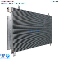 แผงแอร์ ซูซูกิ สวิฟ รุ่น3 ปี 2018 - 2021 CD0113 Condenser for Suzuki swift แผงคอยล์ร้อน คอยล์ร้อน รั