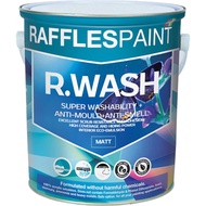 RAFFLES PAINT R.WASH Washable Anti-smell Wall Paint 1L