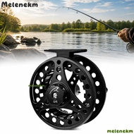 MELEN Fly Fishing Reel, 5/6 WT 2+1BB Bearings Fly Reel, Durable 85mm Diameter Aluminum Alloy Fishing