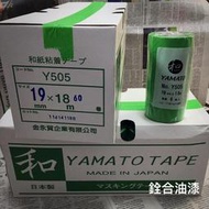 [新竹銓合油漆] YAMATO 和紙膠帶 Y505 油漆用 耐溶劑型 日本製 驗屋必備 幾何圖形