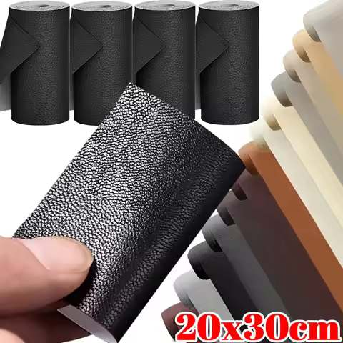 PU Sofa Repair Patches Couch Car Seat Handbag Scratch Tear Refinisher Tape DIY Decal Leather Fabric 