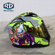 หมวกกันน็อคเต็มใบ RD รุ่น CZR BT รองรับการติดบลูทูธ นวมถอดซักได้ แถมชิวดำ ฟรีอีก1แผ่น มาตรฐาน มอก.