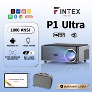 Portable 8K Projector P1 Ultra1000 ANSi game projector anti light screen HD 4K Electric Focus and Bu