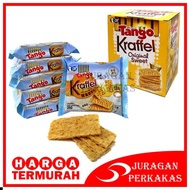 ↨ TANGO KRAFFEL 1 BOX WAFER RENYAH ORIGINAL SWEET CRISPY SNACK IMPOR