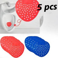 5 PCS Urinal Screen Anti Splash Toilet Men Anti Blockage Pad Urinal Filter Pad Urinal Place Urinary 