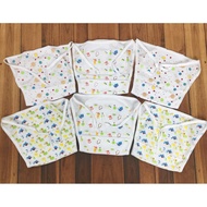 IZZY BABY FULL PRINT STRAP DIAPERS, 6 pcs