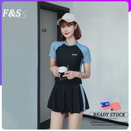 【F&S】women swimming suit beach wear for women swimsuit woman swimming suit woman plus size swimming 