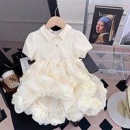 KUMORU (3-9Y) GIRLS' WHITE DRESS - D2591022