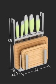 廚房收納架 掛牆刀板架