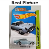 HW Hotwheels Aston Martin 1963 DB5 Original Toy Car Workshop