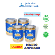 [GIÁ CỰC RẺ] COMBO 4 HỘP NATTO 250g BỘT ĐẬU NÀNH HỮU CƠ LÊN MEN KIỂU NHẬT (GIẢM 300k)