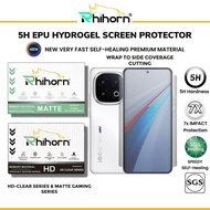 Rhihorn Self-Healing Wrap Screen Protector for Vivo iQOO 13 | 11 Hydrogel